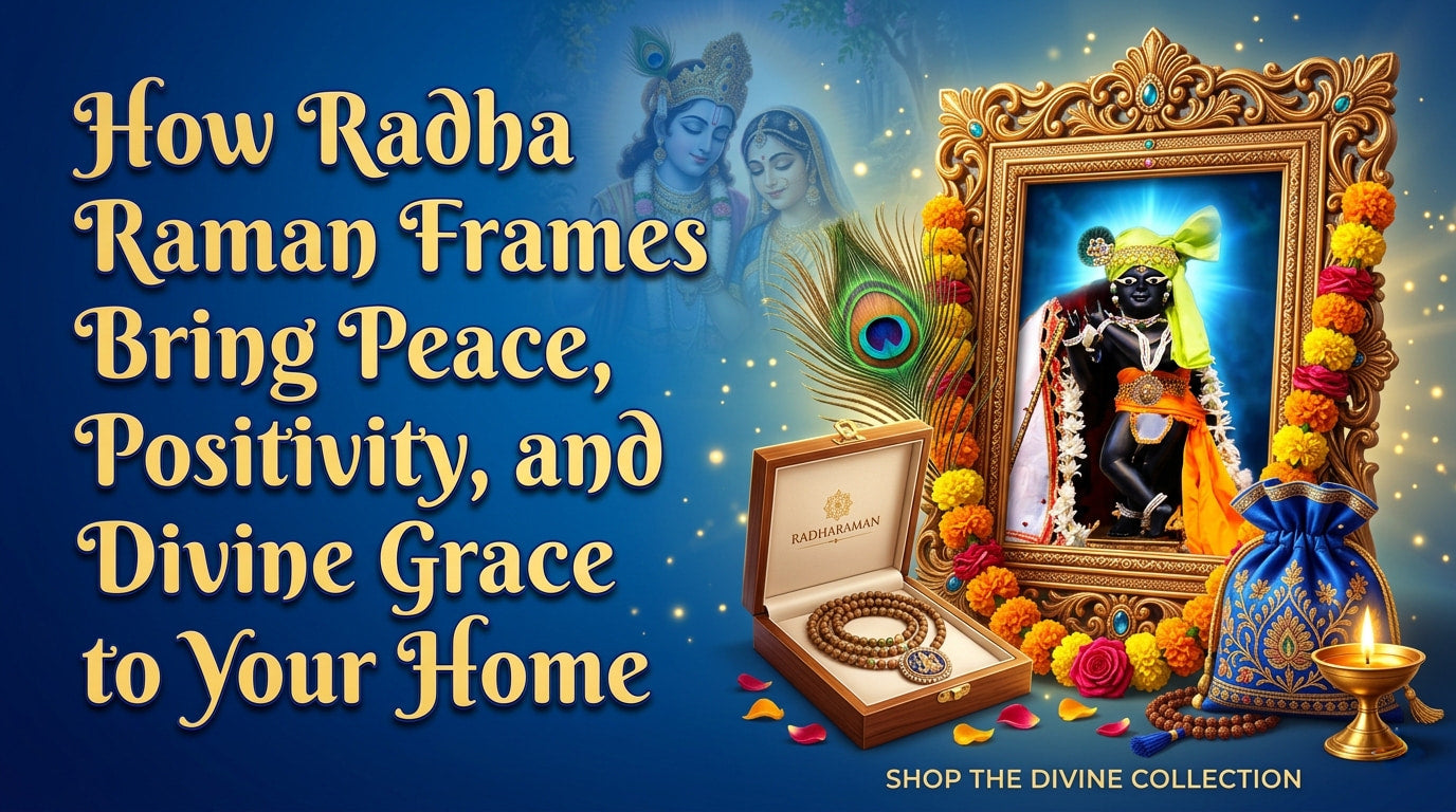 How Radha Raman Frames Bring Peace, Positivity, and Divine Grace to Your Home
