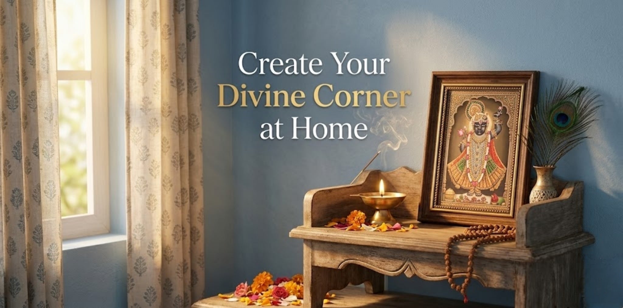 Why Every Home Needs a Divine Corner 🛕 | Create Peace & Positivity Daily