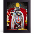 Shri Radha Raman Lal Ji Luxury Wooden Photo Frame | Premium Krishna Wall Decor for Home Temple & Spiritual Gifts