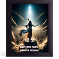 Buy Shri Radha Raman devotional wall frame online in India for spiritual home decor