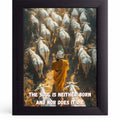 Premium Radha Raman Ji wall art for Krishna devotees and Vrindavan lovers
